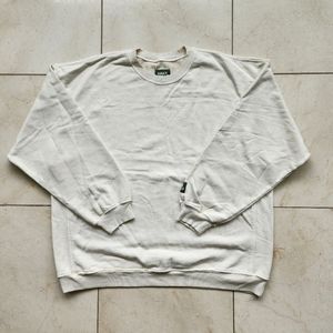 Daily Drills Oversized Sweatshirt, Sand, New